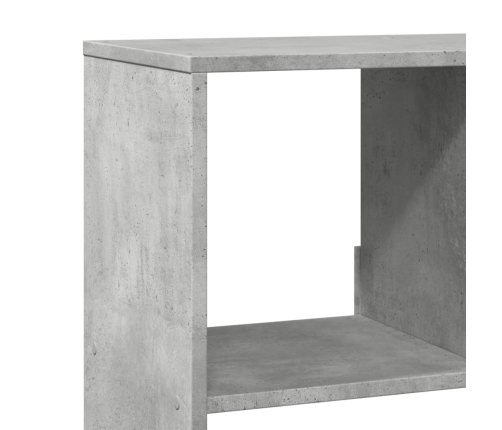 Separador de ambientes madera gris hormigón 100x33x125,5 cm