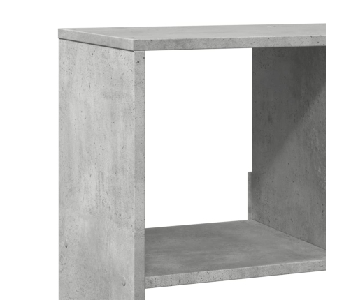 Separador de ambientes madera gris hormigón 100x33x156,5 cm