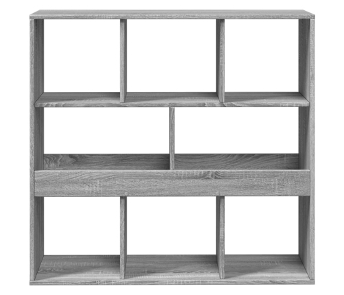 Separador de ambientes madera gris Sonoma 100x33x94,5 cm