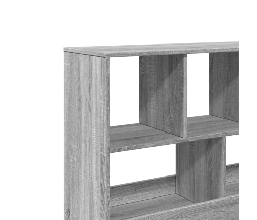 Separador de ambientes madera gris Sonoma 100x33x94,5 cm