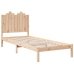 Cama extralarga sin colchón madera maciza 100x210 cm