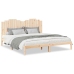 Cama extralarga sin colchón madera maciza 180x210 cm