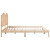 Cama extralarga sin colchón madera maciza 180x210 cm
