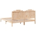 Cama extralarga sin colchón madera maciza 180x210 cm