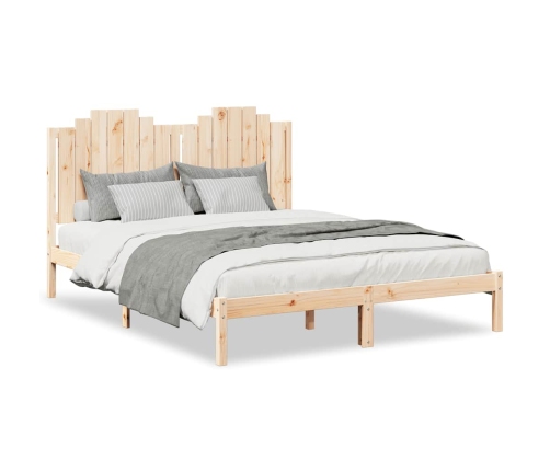 Cama extralarga sin colchón madera maciza 160x220 cm
