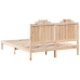 Cama extralarga sin colchón madera maciza 160x220 cm