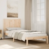 Cama extralarga sin colchón madera maciza 90x210 cm