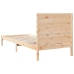 Cama extralarga sin colchón madera maciza 90x210 cm