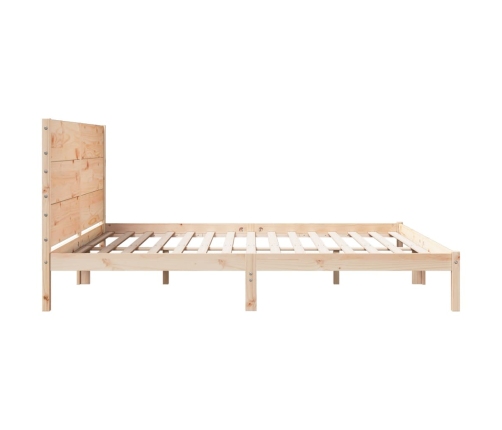 Cama extralarga sin colchón madera maciza 180x220 cm