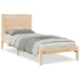 Cama extralarga sin colchón madera maciza 90x220 cm