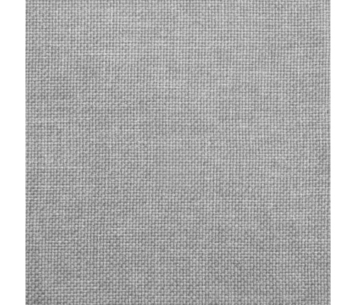 Silla mecedora de tela gris nube 74x90x102 cm