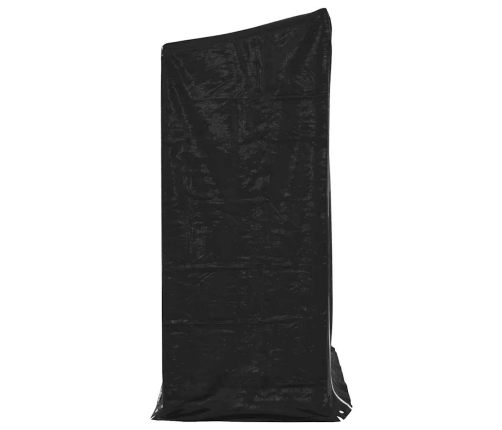 Cabecero de cama acolchado tela marrón oscuro 180 cm