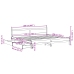Estructura de cama sin colchón madera maciza blanca 200x200 cm