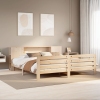 Estructura de cama sin colchón madera maciza de pino 180x200 cm