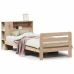Estructura de cama sin colchón madera maciza pino 75x190 cm