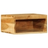 Mueble de TV de pared madera maciza de acacia 40x30x19 cm