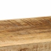 Estante de pared madera maciza de mango 90x33x45 cm