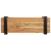 Estante de pared madera maciza de acacia 90x33x45 cm