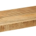 Estante de pared madera maciza de mango 110x33x45 cm