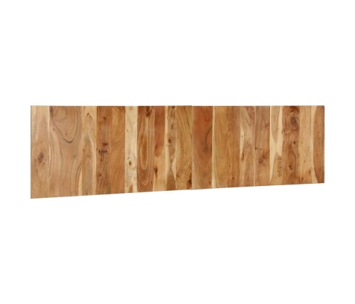 Cabecero de cama 200 cm madera maciza acacia