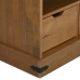 Mueble de TV HALDEN con puerta corredera 110x40x60 cm