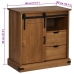 Aparador HALDEN con puerta corredera 80x40x80 cm madera maciza