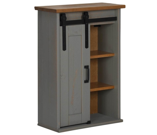 Armario colgante HALDEN con puerta corredera 49x22,5x70 cm gris