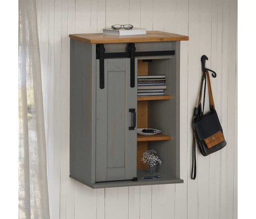 Armario colgante HALDEN con puerta corredera 49x22,5x70 cm gris