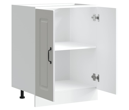 Mueble bajo para fregadero Kalmar blanco 60x46x81,5 cm