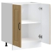 Mueble bajo para fregadero Kalmar roble sonoma 60x46x81,5 cm