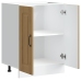 Mueble bajo para fregadero Kalmar roble artesanal 60x46x81,5 cm