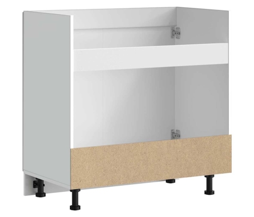 Mueble bajo para fregadero Kalmar blanco 80x46x81,5 cm