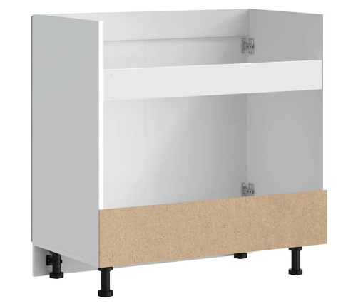 Mueble bajo para fregadero Kalmar gris sonoma 80x46x81,5 cm