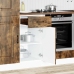 Mueble bajo de cocina Kalmar de madera ingeniería roble ahumado