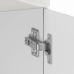 Mueble bajo cocina Kalmar madera ingeniería blanca alto brillo