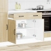 Mueble bajo de cocina Kalmar madera ingeniería de roble sonoma