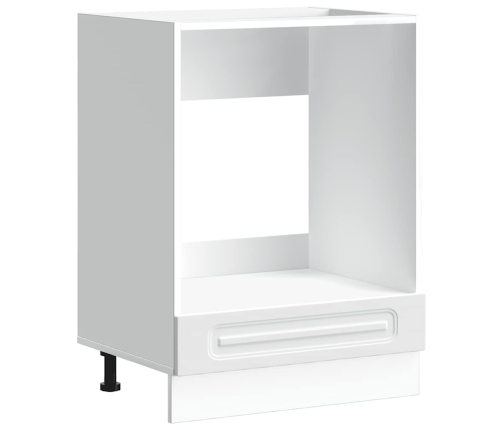 Mueble de horno Kalmar blanco madera reconstituida