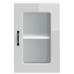 Armario pared cocina puerta cristal Kalmar blanca alto brillo