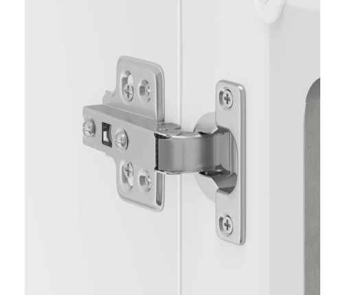Armario pared cocina puerta de cristal Kalmar gris hormigón