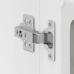 Armario pared cocina puerta de cristal Kalmar gris hormigón