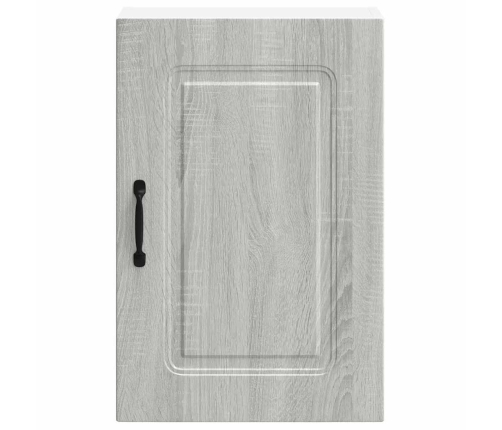 Mueble de pared de cocina Kalmar madera ingeniería sonoma gris