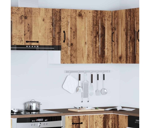 Armario de pared cocina Kalmar madera vieja madera ingeniería