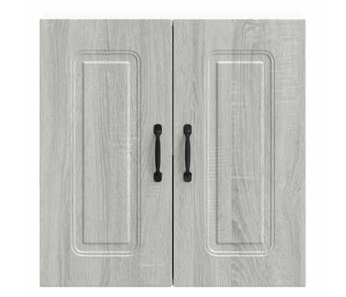 Mueble de pared de cocina Kalmar madera ingeniería sonoma gris