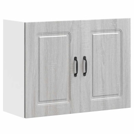 Mueble de pared de cocina Kalmar madera ingeniería sonoma gris