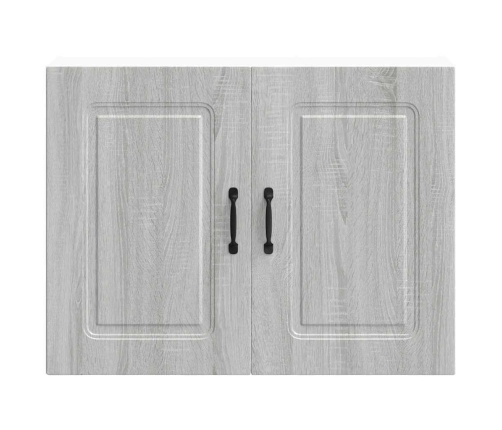 Mueble de pared de cocina Kalmar madera ingeniería sonoma gris