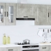 Armario de pared cocina Kalmar madera ingeniería gris hormigón