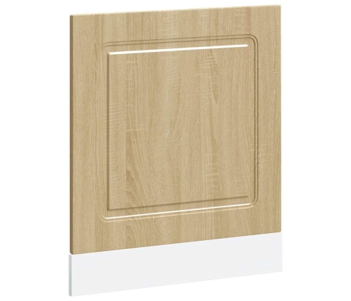 Panel para lavavajillas Kalmar roble Sonoma 60x1,5x67 c