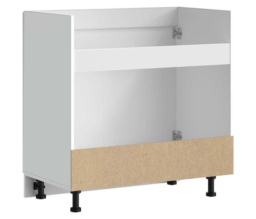 Mueble bajo fregadero Lucca blanca de alto brillo