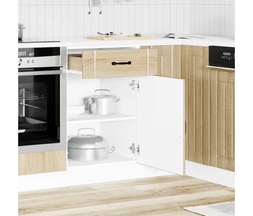 Mueble bajo de cocina Lucca roble sonoma