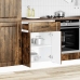 Mueble bajo de cocina Lucca roble ahumado